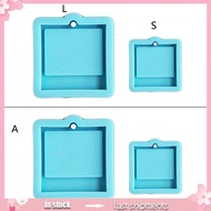 YOIOI Creative Photo Frame Keychain Epoxy Resin Mold Handmade Pendants Silicone Mould DIY  Jewelry N