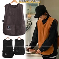 FREEYIO785BH Sleeved Apron, Breathable Waterproof Stain-Resistant Apron, Simple Anti Dirty Multipurp