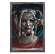 電影藝術版畫 /自殺特攻隊 Suicide Squad 小丑女 "Harley Quinn" by Robert Bruno 限量 電影海報  JOKER