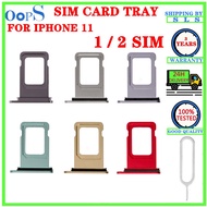 Dual / Single SIM Card Tray For iphone 11 Pro Max 11Pro Max SD Sim Card Tray Holder Reader Slot Cont