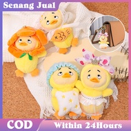 GANTUNGAN Upset Duck Doll Keychain Ugly Duck Keychain Upset Duck Bag Keychain