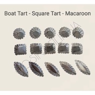Boat Tart / Square Tart / Macaroon Mould Aluminum Tart Mould