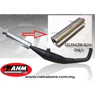 AHM EXHAUST SILENCER BOX ONLY TABUNG Y125Z/RGV/Y110SS/RXZ [100% ORIGINAL] #READY STOCK