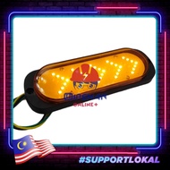 12V-24V 35 LED Flash Pattern Truck Side Marker Indicators Lights Side Lamp Trailer Lorry Auto Lori A