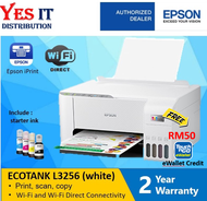 Epson EcoTank L3256 A4 Wi-Fi All-in-One Ink Tank Printer / EcoTank L3550 Ink Tank Print Scan Copy Wi