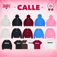 100%Original | CALLE DE LARACHE ZIP BASIC COLLECTION | TSHIRT BASIC CALLE | CALLE BASIC SWEATPANTS |