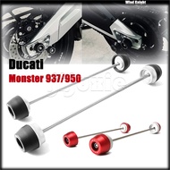 For Ducati Monster 937/950 Motorcycle Front Rear Axle Sliders Wheel Crash Protector EP Evotech