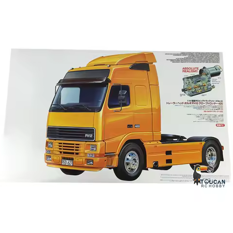Sale TAMIYA 1/14 56312 FH12 GB 420 RC Tractor Truck KIT Motor Remote Control Lorry Vehicle Model Car