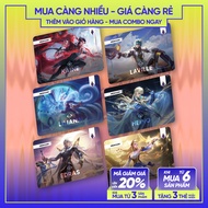 CARD WITH CORNERED character LIEN QUAN MOBILE ARENA OF VALOR ( PART 2 E-L ) | SKYLLECTA