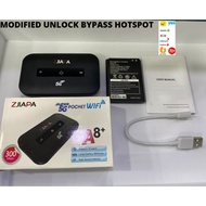 Modified Portable Wifi 4G LTE A8+ Pocket WiFi Unlimited Hotspot Unlimited Internet Baterry 3600mAH