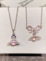 全新🌸 Vivienne Westwood 土星項鍊orb蝴蝶結