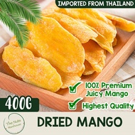PROMO!!! The Nuts Warehouse Dried Mango 400g Imported from Thailand Great Quality Healthy Nutritious Guilt Free Dried Fruit Snack Helps in digestion Promotes Healthy Gut Boosts Immunity Promotes eye health Lowers Cholesterol