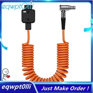 eQQDT- D-Tap to  2Pin Male Coild Power Cable for RED, ,  Cameras 60CM/1.96FT, High Durability