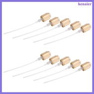 💍 10PCS Golden Aluminum Spray Nozzle Caps with Accurate Spray Mechanism for Perfume Bottles