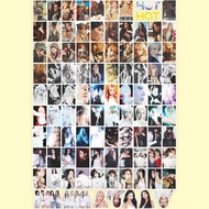 95pcs LESS HOT CRAZY Album KPOP Photo Stickers SAKURA KIM CHAEWON HUH YUNJIN KAZUHA HONG EUNCHAE Wat