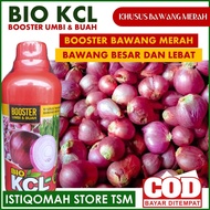 Pupuk Ajaib Pembesar Umbi Bawang Merah BIO KCL Isi 500 ML - Pupuk Pembesar Umbi Bawang Merah Terbaik - Obat Biar Cepet Tumbuh Bawang Merah Lebat Dan Besar - Obat Buat Tanaman Bawang Merah Paling Bagus - Obat Bawang Merah Pembesar Umbi