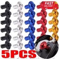 [Fast Delivery] 6mm Press Lock Screw Buckle - Modification Accessory - Corrosion Resistant, Vibratio