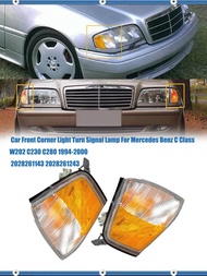 ไฟเลี้ยวมุมหน้ารถยนต์สำหรับ Benz C Class W202 C230 C280 ปี 1994-2000 2028261143 2028261243