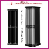 8Slot 21700  Case Transparent Housing USB Fast Charging Power  Box