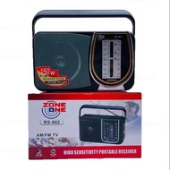 ✿☏✽COD Electric Radio Speaker FM/AM/SW 4band radio AC power and Battery Power Extrabass Sounds RS-90