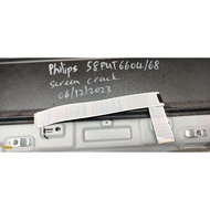 Philips 58PUT6604/68 New TV crack for sale 06/12/2023