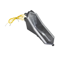 <EX SHOP> สําหรับ Yamaha YZF R1 R6 R7 YZF-R1M R1S YZF-R7 2015-2023 รถจักรยานยนต์ LED ไฟท้ายด้านหลังเ