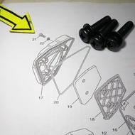 (28) SKRU BUNGA KOTAK ANGIN RXZ 1PCS