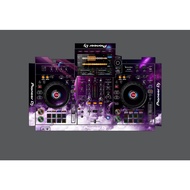 Fire Express - DJ Desk Sticker Skin (A25) (XDJ RR / RX / RX2 / RX3 / XZ , DDJ - SB / RB /200/400)
