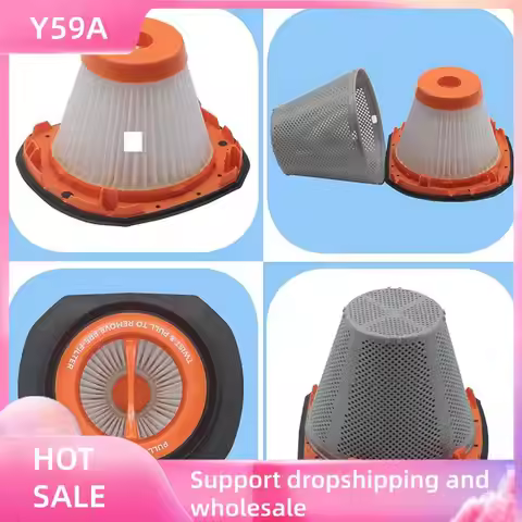 Y59A 2X N900287 HEPA Filter For BLACK+DECKER 20V MAX POWERCONNECT Handheld Vacuum Models BCHV001C1, 