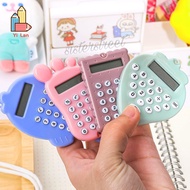 STOK SEDIA ~ Kalkulator Mini Reka Bentuk Comel Untuk Pelajar Corak Kartun Kalkulator Kecil