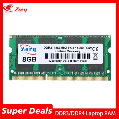 DDR3 4GB 8GB 16GB DDR4 Laptop Memory 1333 1600 2400MHz PC3-8500 10600 12800 14900S SO-DIMM DDR3 Note