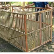 Bamboo Chicken Cage Umbaran Chicken Cage Folding Cage