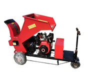 Manufacturer Mobile Diesel Drum Machine Garden Rotor Branch Crusher Wood Grinder Pto Wood Chipper Crusher With Ce