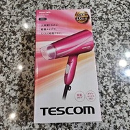 全新！TESCOM TID450TW 大風量負離子吹風機(玫瑰桃色)