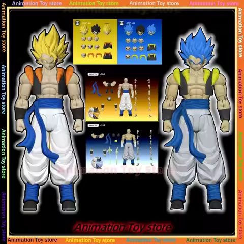 Tonsenarttoys Kamione Dragon Ball Z SHF Super Saiyan SSJ SSJ2 Gogeta Son Goku Trunks Anime Action Fi