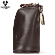 HUMERPAUL Men's keybag Made of cowhide, easy to carry Zero wallet coin pack HU101