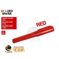 MERAH [RED] Red Siwak Holder | Empty Plastic Holder | Siwak Storage Container