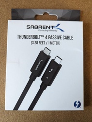 Sabrent Thunderbolt 4 Cable, 3.28 feet/1Meter