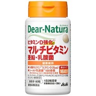 朝日Dear Natura 維生素 D 強化複合維生素、鋅、乳酸菌，30 天用量，60 片