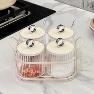 Seasoning jar spice jar Seasoning jar Plastic Food Grade Kitchen Seasoning Bottle Household Salt MSG