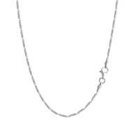 555jewelry สร้อยคอ เงินแท้ ดีไซน์คลาสสิค Sterling Silver 925 รุ่น MD-SLC004