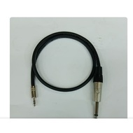 kabel audio 2meter+ jack 3.5mm stereo to akai male