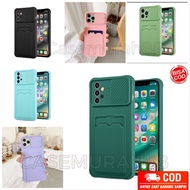 SOFT CASE MACARON SLIDE CAMERA + SLOT CARD HOLDER REALME 9i/ C21/ NARZO 20/ NARZO 30A/C31/C35 CASING