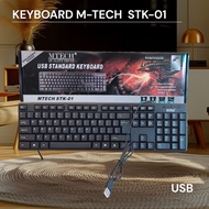 M-TECH USB KEYBOARD M-TECH STK-01 M-TECH STK-01 USB CABLE KEYBOARD