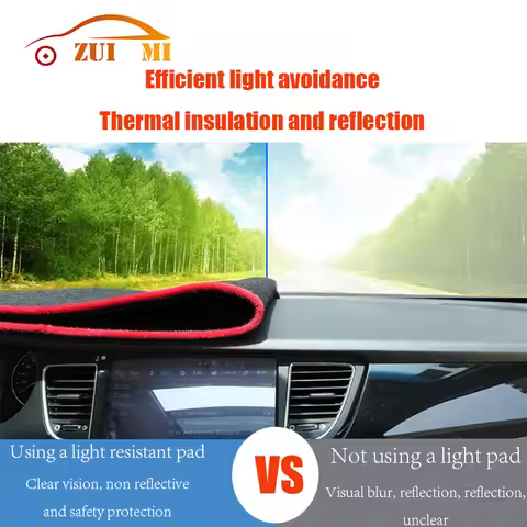 ZUIMI Dashboard Cover Dash Mat Dashmat For Hyundai i10 2nd Gen IA BA Series 2014~2018 LHD RHD Dash B