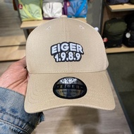 OTDORSTORE - X-AGAMOTTO 1F EMBROIDERED LOGO BASEBALL CAPS - KHAKI