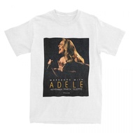 Women and Men Adele T Shirts Cotton Tees Summer Vintage Short-Sleeved T Shirt O-Neck Hip Hop Casual 