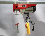 Máy tời điện 220v Máy tời treo PA800 tải trọng 800kg cáp dài 20 mét 2 móc