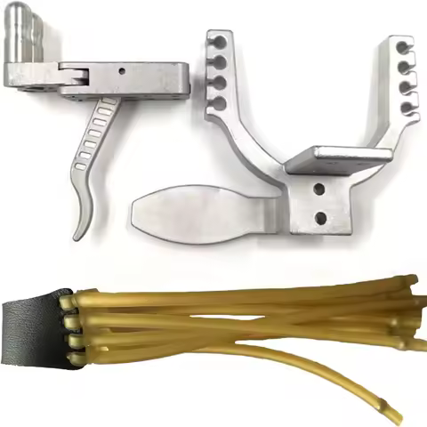 Hunting Slingshot Rifle Front Bow Gate DIY Bow Gun Release Device High Velocity Catapult Powerful Sp