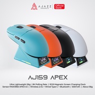 Ajazz AJ159 AJ159P/ AJ159/ AJ159/ PAW-3950 Wireless Gaming Mouse Lightweight With Docking